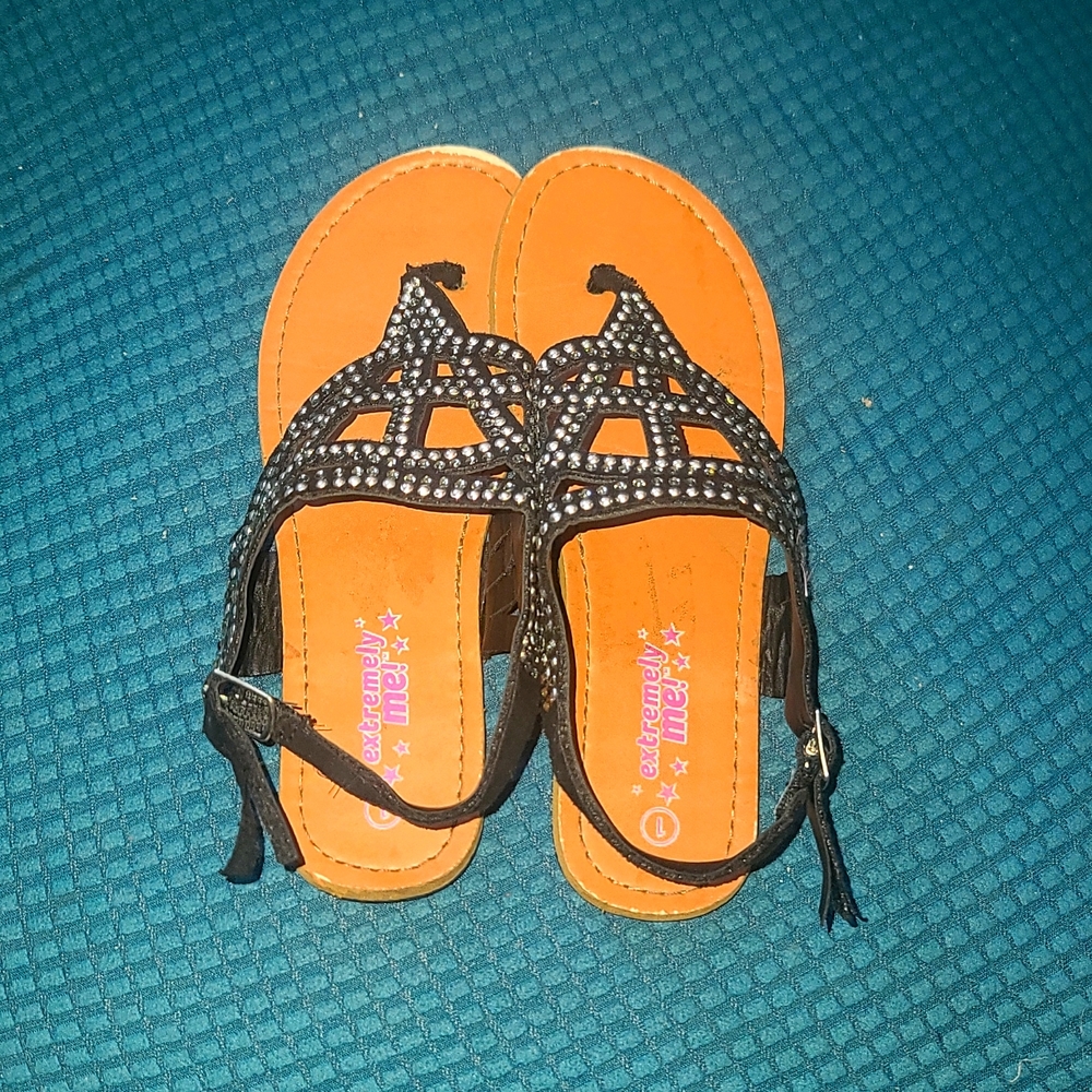 Girls fancy bling sandals